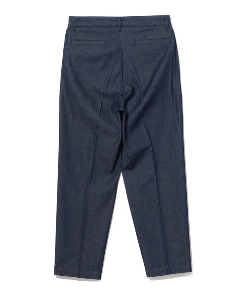 BEAMS LIGHTS（ビームスライツ）の「BEAMS LIGHTS / デニム ディーププリーツ テーパード パンツ（その他パンツ・メンズ・ブラック系その他4/インディゴブルー・SMALL/X-LARGE/MEDIUM/LARGE）」の19枚目の写真
