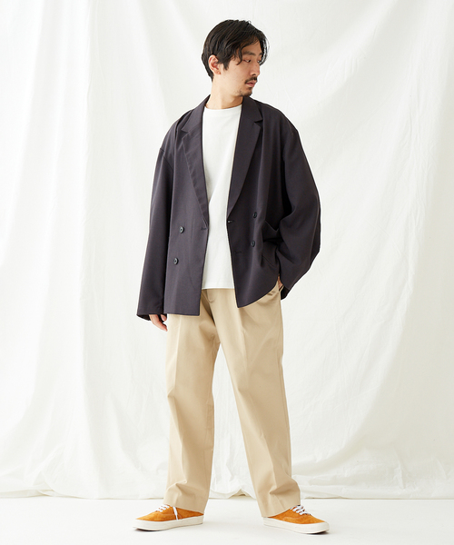 DADS】“ダブルジャケット+パンツの2点SET” ストライプ