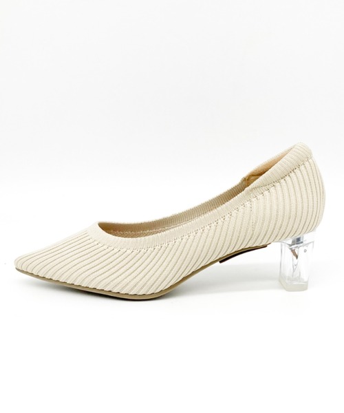 新品 UNITED NUDE クリアヒール パンプス