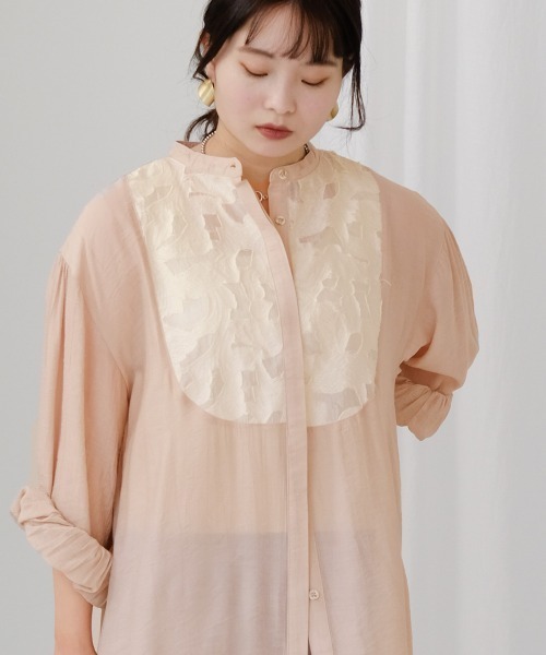 Bab(バブ)の「モチーフレースシアーワンピース(ワンピース・レディース・ブラック/ピンク/ホワイト系その他・M)」の15枚目の写真