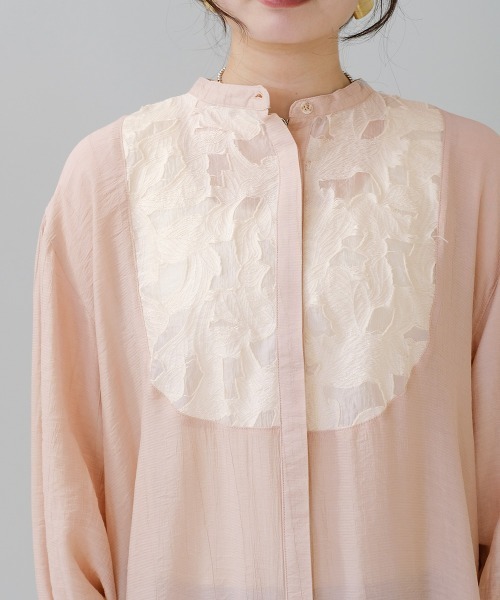 Bab(バブ)の「モチーフレースシアーワンピース(ワンピース・レディース・ブラック/ピンク/ホワイト系その他・M)」の17枚目の写真