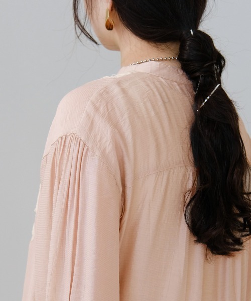 Bab(バブ)の「モチーフレースシアーワンピース(ワンピース・レディース・ブラック/ピンク/ホワイト系その他・M)」の18枚目の写真