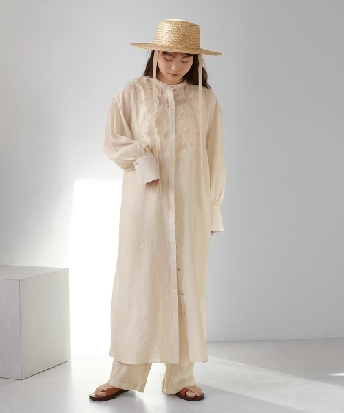 Bab(バブ)の「モチーフレースシアーワンピース(ワンピース・レディース・ブラック/ピンク/ホワイト系その他・M)」の21枚目の写真