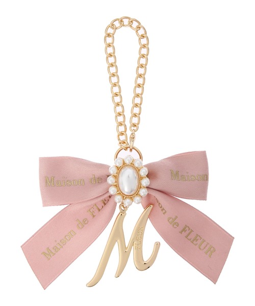 Maison de FLEUR(メゾンドフルール)の「イニシャルリボンパールチャーム(チャーム・レディース・A/C/D/E/F/G/H/I/J/K/L/M/N/R/S/T/Y・FREE)」の22枚目の写真