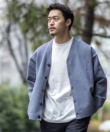 POLYESTER 2INSET カーディガン