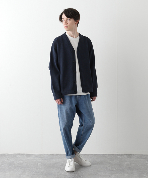 B.C STOCK(ベーセーストック)の「POLYESTER 2INSET カーディガン(カーディガン/ボレロ・メンズ・チャコールグレー/ベージュ/ネイビー/グリーン/ブルー系その他・MEDIUM/LARGE)」の10枚目の写真