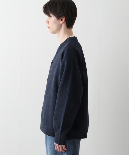 B.C STOCK(ベーセーストック)の「POLYESTER 2INSET カーディガン(カーディガン/ボレロ・メンズ・チャコールグレー/ベージュ/ネイビー/グリーン/ブルー系その他・MEDIUM/LARGE)」の12枚目の写真