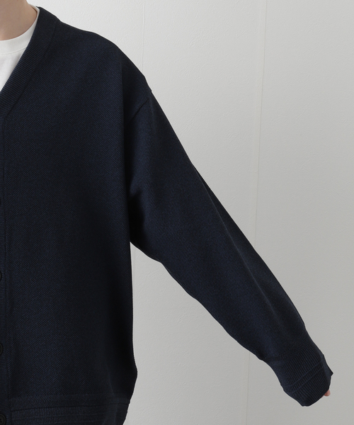 B.C STOCK(ベーセーストック)の「POLYESTER 2INSET カーディガン(カーディガン/ボレロ・メンズ・チャコールグレー/ベージュ/ネイビー/グリーン/ブルー系その他・MEDIUM/LARGE)」の16枚目の写真