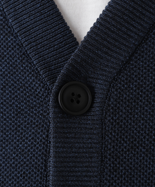 B.C STOCK(ベーセーストック)の「POLYESTER 2INSET カーディガン(カーディガン/ボレロ・メンズ・チャコールグレー/ベージュ/ネイビー/グリーン/ブルー系その他・MEDIUM/LARGE)」の19枚目の写真