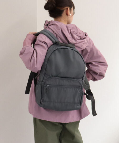 fredy repit（フレディレピ）の「2room撥水リュック（バックパック/リュック・レディース・ブラック/チャコールグレー・FREE）」の5枚目の写真