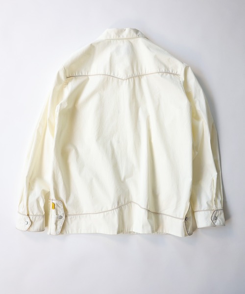NUMBER (N)INE（ナンバーナイン）の「NUMBER (N)INE / ナンバーナイン EMBROIDERED  COTTON SHIRT/サテンパイピング刺繍 L/Sシャツ（シャツ/ブラウス・メンズ・ブラック/ネイビー/アイボリー・2/4/3）」の19枚目の写真