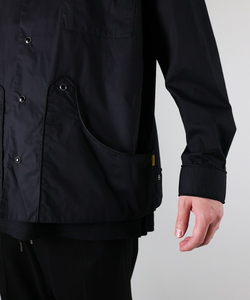 NUMBER (N)INE（ナンバーナイン）の「NUMBER (N)INE / ナンバーナイン EMBROIDERED  COTTON SHIRT/サテンパイピング刺繍 L/Sシャツ（シャツ/ブラウス・メンズ・ブラック/ネイビー/アイボリー・2/4/3）」の15枚目の写真