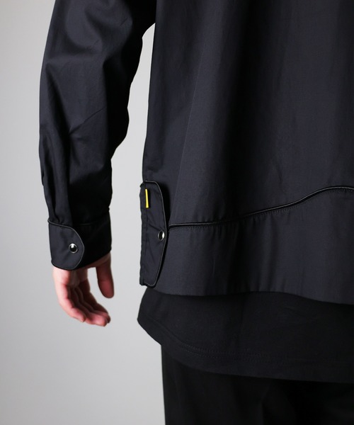 NUMBER (N)INE（ナンバーナイン）の「NUMBER (N)INE / ナンバーナイン EMBROIDERED  COTTON SHIRT/サテンパイピング刺繍 L/Sシャツ（シャツ/ブラウス・メンズ・ブラック/ネイビー/アイボリー・2/4/3）」の16枚目の写真