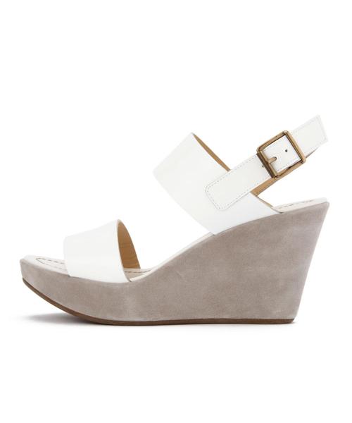 FABIO RUSCONI（ファビオルスコーニ）の「ファビオ ルスコーニ/FABIO コンビWEG SP SD（サンダル・レディース・ホワイト/シルバー・35/36/37）」の3枚目の写真