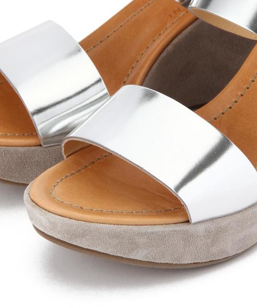 FABIO RUSCONI（ファビオルスコーニ）の「ファビオ ルスコーニ/FABIO コンビWEG SP SD（サンダル・レディース・ホワイト/シルバー・35/36/37）」の6枚目の写真