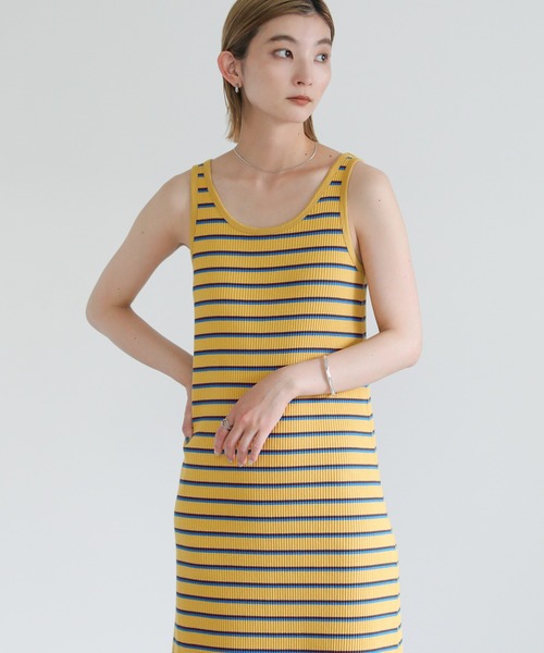 美品 Sara mullika マキシワンピース イエロー relume 美品 Sara mullika マキシワンピース イエロー relume