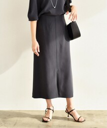 UNTITLED | SETUP/前スリット ナロースカート【洗える】(スカート)
