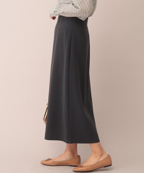 UNTITLED（アンタイトル）の「◆【セットでも単品でも】前スリット ナロースカート＜SETUP／洗える＞（スカート・レディース・ブラック/オフホワイト/グレー系その他・01/02/03/42/48/46/00/44/04）」の13枚目の写真