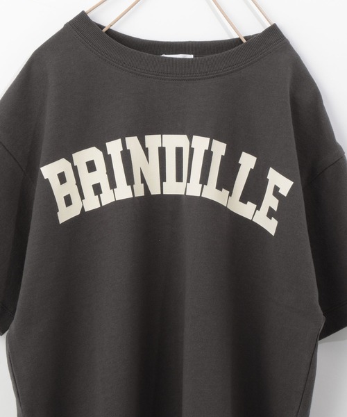 LOWRYS FARM（ローリーズファーム）の「カレッジＴシャツ　270300（Tシャツ/カットソー・キッズ・アイボリー/オフホワイト/チャコールグレー/カーキ/レッド・110cm/120cm/130cm/140cm/150cm）」の7枚目の写真