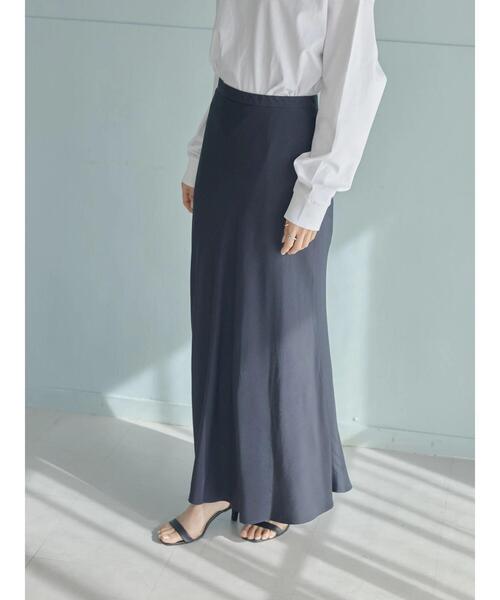 AMERICAN HOLIC（アメリカンホリック）の「パウダータッチマーメードスカート（スカート・レディース・モカ/ネイビー・S/L/M）」の10枚目の写真