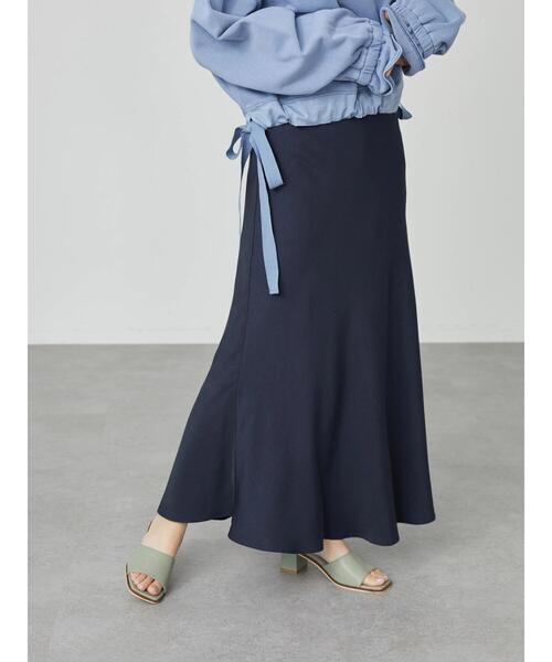 AMERICAN HOLIC（アメリカンホリック）の「パウダータッチマーメードスカート（スカート・レディース・モカ/ネイビー・S/L/M）」の18枚目の写真