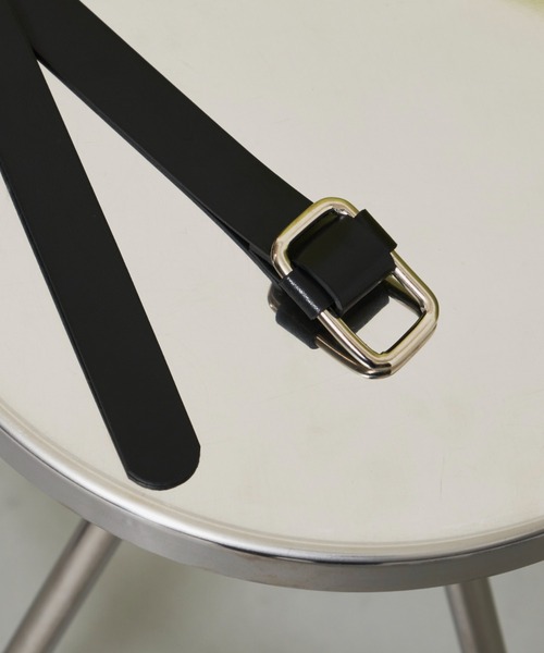 Aunt Marie's（アントマリーズ）の「フェイクレザーシンプルベルト（ベルト・レディース・ブラック/ブラウン/ベージュ・FREE）」の4枚目の写真