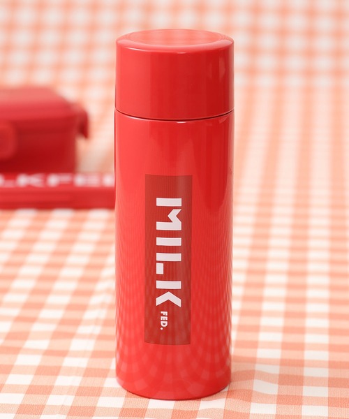 Life Style Logo Drink Bottle Red 水筒 Milkfed ミルクフェド のファッション通販 Zozotown