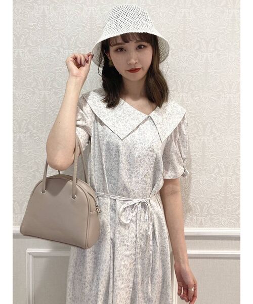 dazzlin（ダズリン）の「キャットアートシャツワンピース（ワンピース・レディース・グレー/ピンク/アイボリー・FREE）」の6枚目の写真