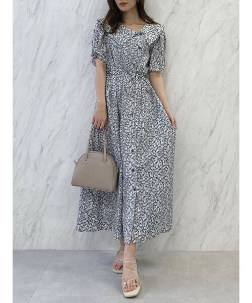 dazzlin（ダズリン）の「キャットアートシャツワンピース（ワンピース・レディース・グレー/ピンク/アイボリー・FREE）」の8枚目の写真