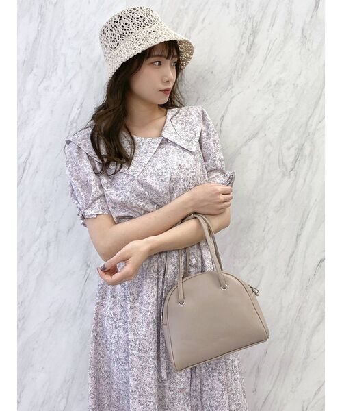 dazzlin（ダズリン）の「キャットアートシャツワンピース（ワンピース・レディース・グレー/ピンク/アイボリー・FREE）」の14枚目の写真