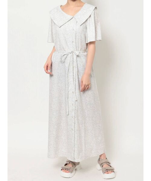 dazzlin（ダズリン）の「キャットアートシャツワンピース（ワンピース・レディース・グレー/ピンク/アイボリー・FREE）」の22枚目の写真