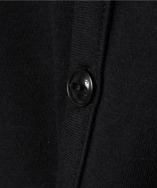 HYSTERIC MINI（ヒステリックミニ）の「HELLO DEVILKIN BELLBOY つの付きカーディガン（カーディガン/ボレロ・キッズ・ブラック/グレー・100/120/110）」の12枚目の写真