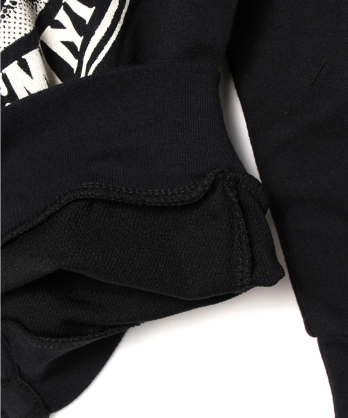 HYSTERIC MINI（ヒステリックミニ）の「HELLO DEVILKIN BELLBOY つの付きカーディガン（カーディガン/ボレロ・キッズ・ブラック/グレー・100/120/110）」の11枚目の写真