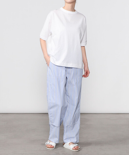 LE GLAZIK(ルグラジック)の「LE GLAZIK | タイプライター ダブルニーペインターパンツ WOMEN(その他パンツ・レディース・ブラック/ベージュ/A/B・36)」の18枚目の写真