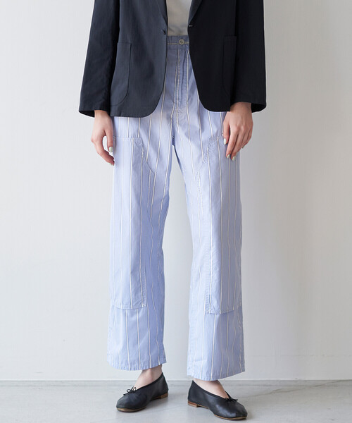 LE GLAZIK(ルグラジック)の「LE GLAZIK | タイプライター ダブルニーペインターパンツ WOMEN(その他パンツ・レディース・ブラック/ベージュ/A/B・36)」の21枚目の写真