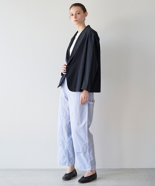 LE GLAZIK(ルグラジック)の「LE GLAZIK | タイプライター ダブルニーペインターパンツ WOMEN(その他パンツ・レディース・ブラック/ベージュ/A/B・36)」の22枚目の写真