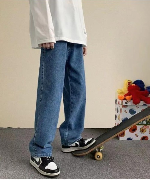 REBALANCE(リバランス)の「ワイドデニム(デニムパンツ・メンズ・A/B/C・SMALL/MEDIUM/LARGE/X-LARGE)」の3枚目の写真