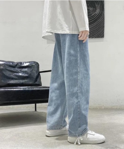 REBALANCE(リバランス)の「ワイドデニム(デニムパンツ・メンズ・A/B/C・SMALL/MEDIUM/LARGE/X-LARGE)」の5枚目の写真