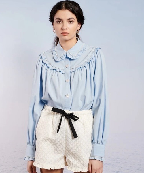 Sisterjane シスタジェーン Azure シャツ ブラウス Ruffle Sister Shirt 784 を購入できます