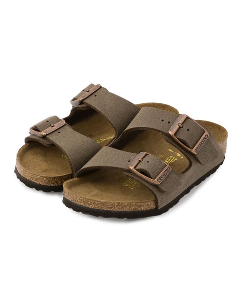 SHIPS(シップス)の「BIRKENSTOCK:ARIZONA(サンダル・キッズ・ブラウン/ネイビー・19/16/18/17)」の2枚目の写真