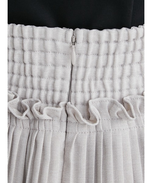 セルフォード ホワイト プリーツ フレア ロングスカート SKIRT（スカート）｜CELFORD（セルフォード）の通販サイト【公式】