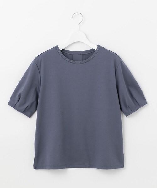 J.PRESS(ジェイプレス)の「【UVケア・接触冷感】コンパクトコットンスムース タックスリーブ カットソー(Tシャツ/カットソー・レディース・ホワイト系/グレー系/ベージュ系/ネイビー系/ブルー系/ピンク系・MEDIUM/LARGE)」の17枚目の写真