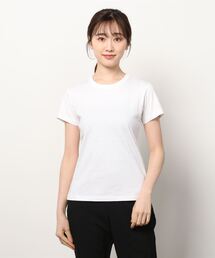ティゴラ TIGORA SMART USAコットンクルーネックTシャツ