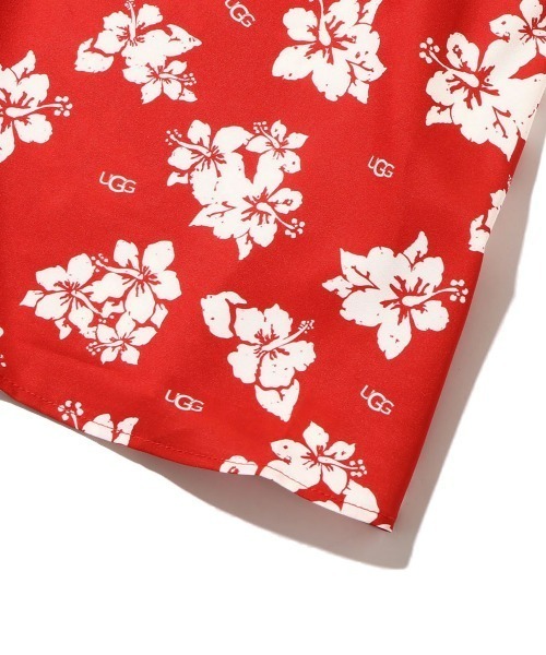 UGG（アグ）の「UGG＠mos ROOM WEAR  ハイビスカス 総柄キャミソール（キャミソール・レディース・ブラック/ブルー/レッド・M/L）」の17枚目の写真