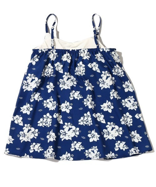 UGG（アグ）の「UGG＠mos ROOM WEAR  ハイビスカス 総柄キャミソール（キャミソール・レディース・ブラック/ブルー/レッド・M/L）」の6枚目の写真
