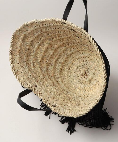 ODETTE E ODILE(オデットエオディール)の「<ATELIER AMBOISE(アトリエ アンボワーズ)> FringeBasket(かごバッグ・レディース・ブラック・FREE)」の5枚目の写真