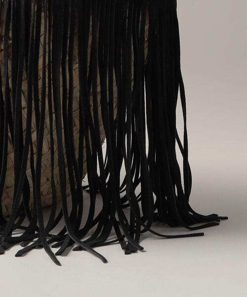 ODETTE E ODILE(オデットエオディール)の「<ATELIER AMBOISE(アトリエ アンボワーズ)> FringeBasket(かごバッグ・レディース・ブラック・FREE)」の8枚目の写真
