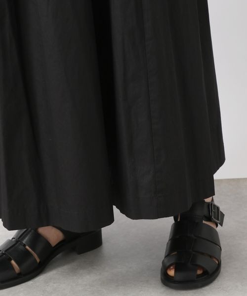 LOWRYS FARM（ローリーズファーム）の「タックボリュームスカート　285505（スカート・レディース・オフホワイト/ブラック/ベージュ・FREE）」の14枚目の写真