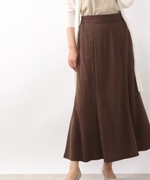 DRESKIP | 【オトナ女子/スタイルアップ】マ－メイドマキシカットスカート【貴島明日香さん着用】(スカート)