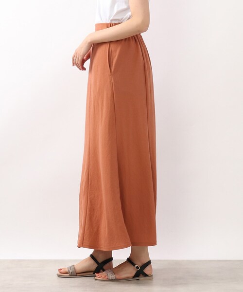 DRESKIP(ドレスキップ)の「◆【洗える】マ-メイドマキシカットスカート(スカート・レディース・ブラック/ダークブラウン/グリーン/ダークオレンジ・02/03/04)」の7枚目の写真